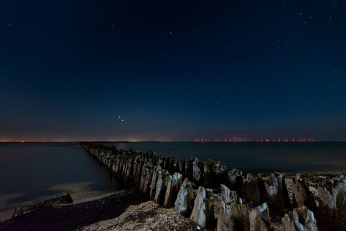 Golfbreker bij Hindeloopen