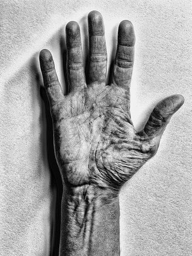 offene Hand
