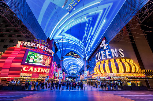 Fremont street Las Vegas - Old strip