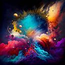 Farben Urknall Digitale Kunst Fantasie von Preet Lambon Miniaturansicht