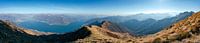 Vue panoramique sur le lac Majeur