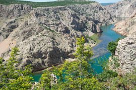 Zrmanja-Schlucht in Kroatien