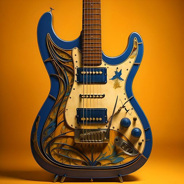 GuitArt no.15 van Gert-Jan Siesling