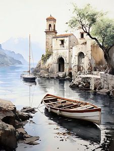 kleiner Hafen in Italien