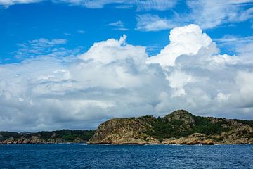 Landscape the Lyngdalsfjord in Norway by Rico Ködder