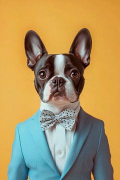 Boston Terrier by Poster Art Shop