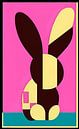 Cute rabbit van Karin vanBijlevelt thumbnail