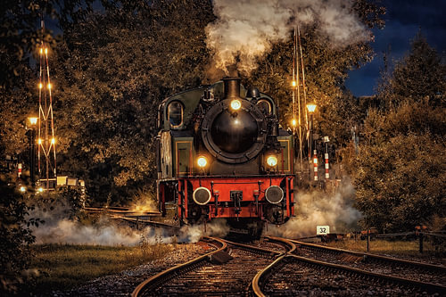 Dampflokomotive Tom @ Wijlre