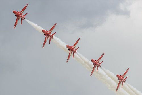 De Red Arrows van de Royal Air Force.