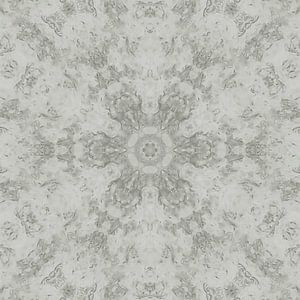 Abstraktes Schneeflocken-Mandala