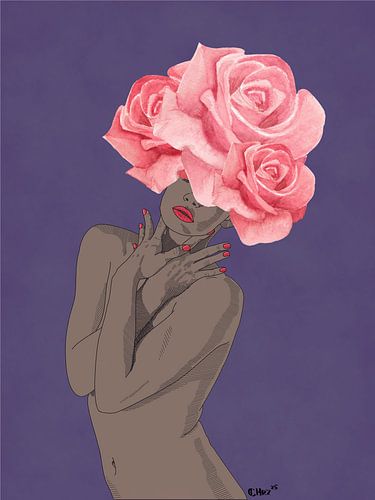 La grâce de la rose