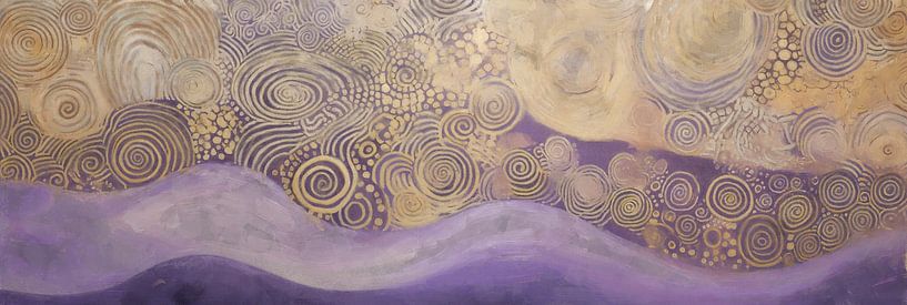 Purple Waves by Whale & Sons