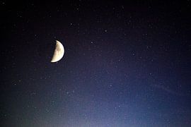 Moon and stars by Photoart-Naegele