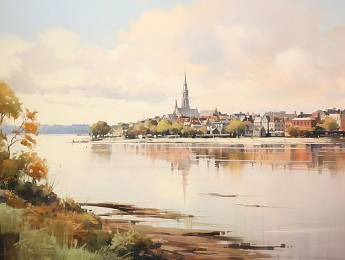 Sketch landscape Nijmegen