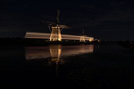 Kinderdijk in holland van Marcel Derweduwen