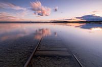 Coucher de soleil sur le lac Ammersee