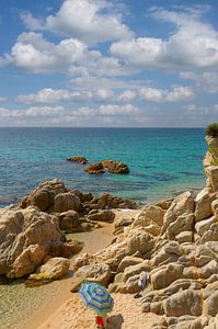 idyllischer kleiner Strand an der Costa Brava