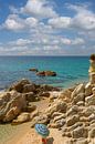 idyllic little beach at the Costa Brava by Peter Eckert thumbnail