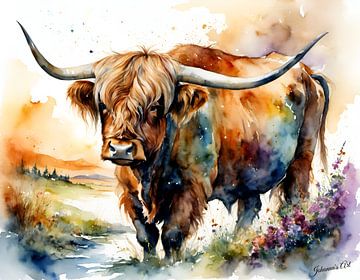 Schotse Hooglanders 31 van Johanna's Art