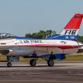 U.S. Air Force F-16 Viper Demonstration Team 2024. van Jaap van den Berg