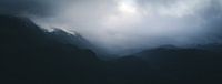 Dark clouds panorama van Jip van Bodegom thumbnail