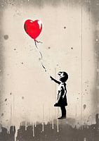 Banksy Poster Print Art Print Balloon Girl
