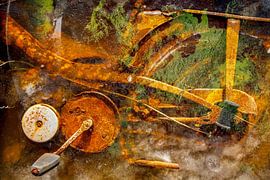 cyclomoteur dans la glace sur Pixel Meeting Point