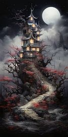 Digitally created tropical fantasy and surreal landscape by Art Bizarre