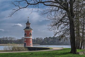 Vuurtoren Moritzburg van Ralf Hickmann