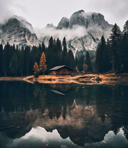 Landschaft von fernlichtsicht