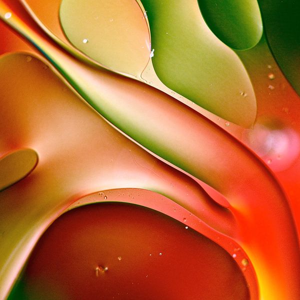 Olie en water von Marijke Scheers