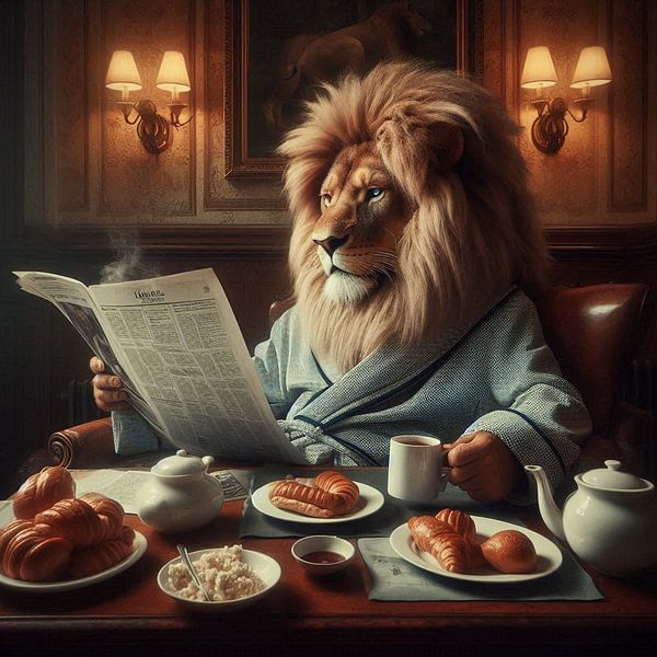 The lion by Moni Baum