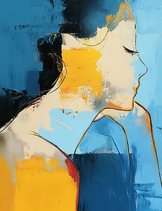 Frau Porträt | Frau Blau