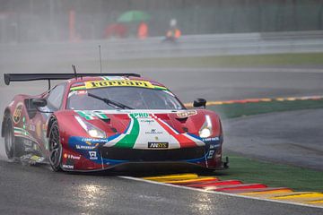 Total 6h of Spa, AF Corse Ferrari 488 EVO sur Rick Kiewiet