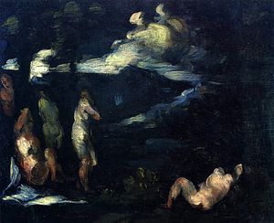 Zwemmers, Paul Cézanne - 1870