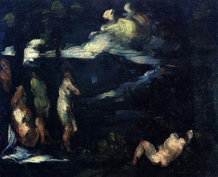 Schwimmer, Paul Cézanne - 1870 von Het Archief