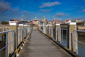 Mooi Vlissingen van MSP Canvas