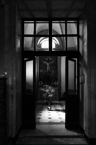 Church Interior Nepi Italy