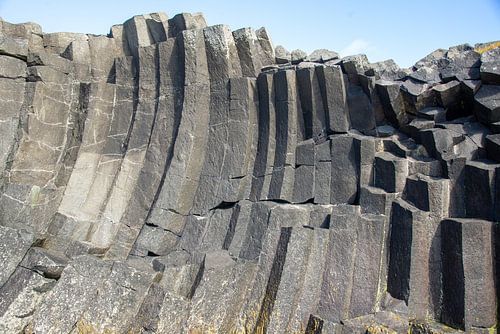 basalt columns in Kálfshamarsvik, Iceland by Jan Fritz