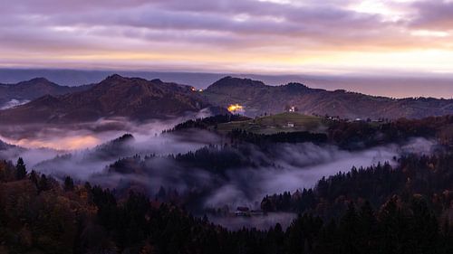 Slowenien, St Thomas Church, Sveti Tomaz