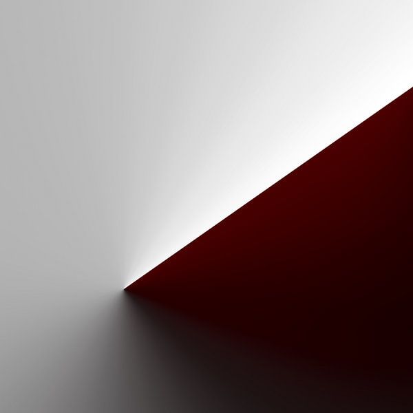 Red cone gradient by Jörg Hausmann