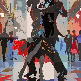 Tango in Pop Art van Arjen Roos