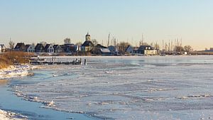 Het dorp Durgerdam in de winter van JWB Fotografie
