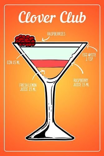 Clover Club Cocktail