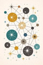 Mid Century Atomic Constellation by irgian firmansyah