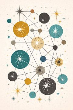 Mid Century Atomic Constellation by irgian firmansyah