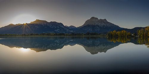 Forgensee en Neuschwanstein