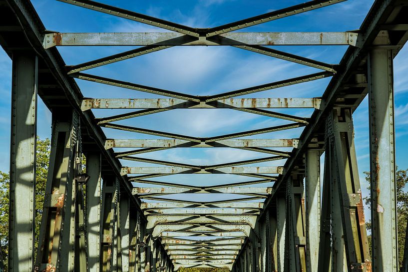 Steel bridge by Dieter Walther
