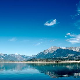 Italian lake - Lago di Santa Croce by Ilses Adventures