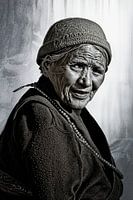 tibetaanse dame